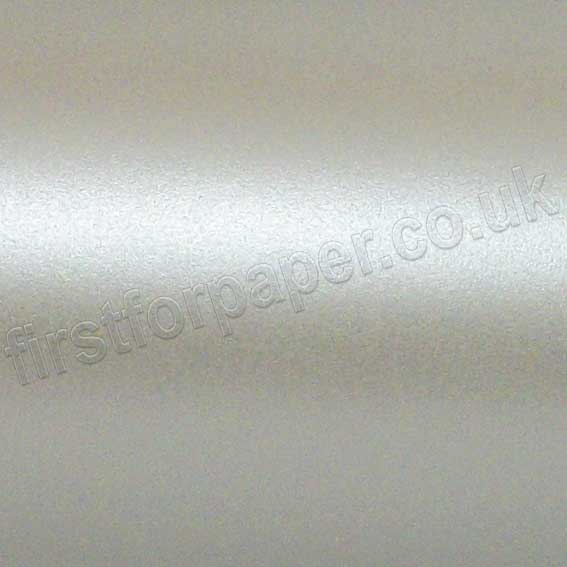 Centura Pearlescent Single Sided Paper, 90gsm, Fresh White