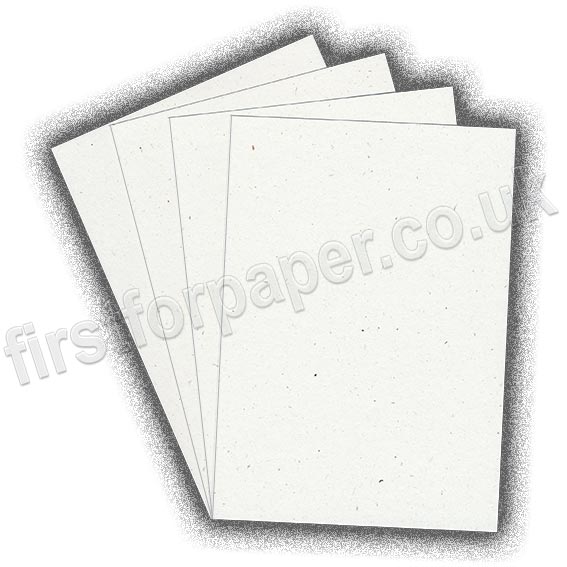 Harrier Speckled Card, 240gsm, Natural White
