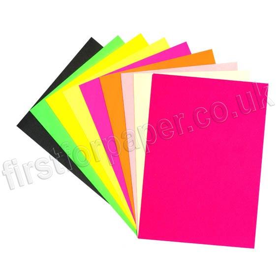 Coloured, Self Adhesive Paper