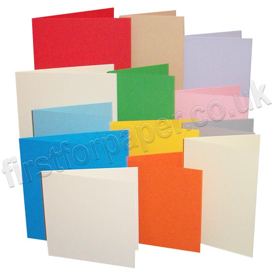 Rapid Colour, Pre-Creased, Single Fold Cards