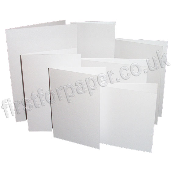 Stardream, Pre-Creased, Single Fold Cards, Crystal White