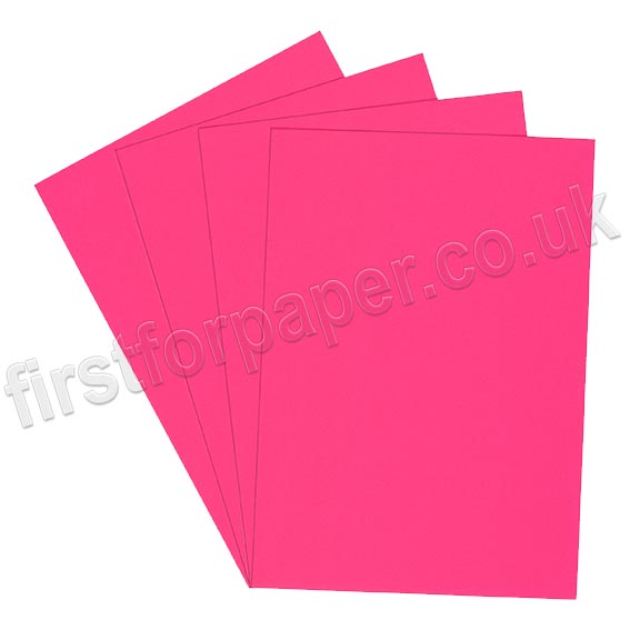 U-Stick, Fluorescent Pink, Self Adhesive Paper