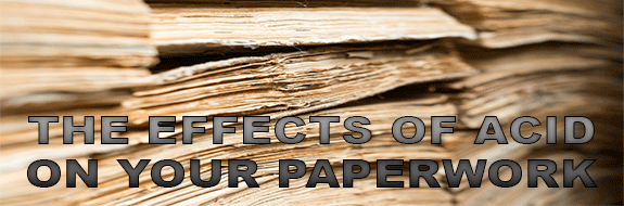 Acid and Lignin Free Paper and Card - Why Use It?