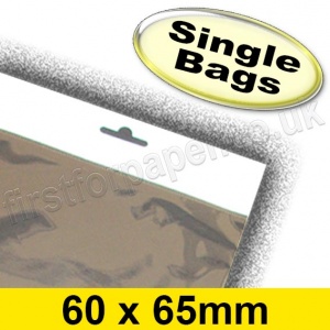 Olympus, Cello Bag, with Euroslot Header, Size 60 x 65mm