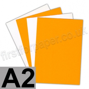 Centura Neon, Dayglo Fluorescent Paper, 95gsm, A2, Orange