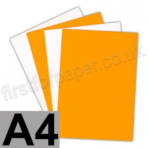 Centura Neon, Dayglo Fluorescent Paper, 95gsm, A4, Orange