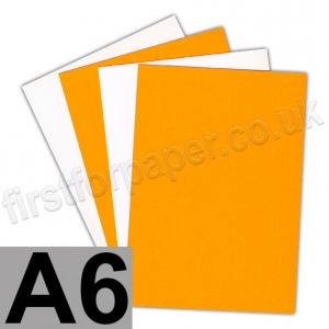 Centura Neon, Dayglo Fluorescent Paper, 95gsm, A6, Orange