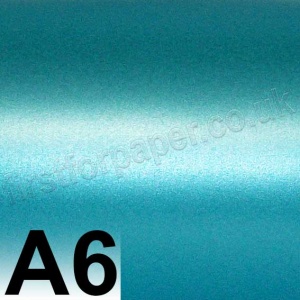 Centura Pearl, Single Sided, 310gsm, A6, Turquoise