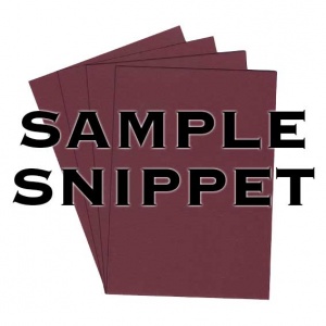 Sample Snippet, Colorplan, 175gsm, Claret