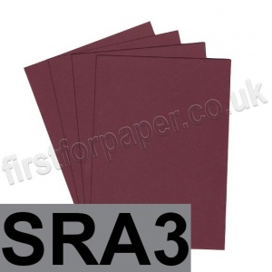 Colorplan, 350gsm,  SRA3, Claret - 50 sheets