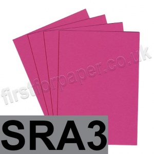 Colorplan, 350gsm,  SRA3, Fuchsia Pink - 50 sheets