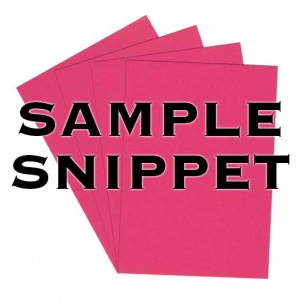 Sample Snippet, Colorplan, 540gsm, Hot Pink
