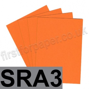Colorplan, 350gsm,  SRA3, Mandarin - 50 sheets