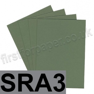 Colorplan, 350gsm,  SRA3, Mid Green - 50 sheets