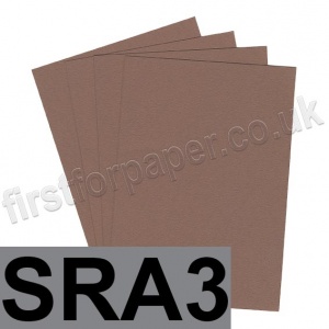 Colorplan, 350gsm,  SRA3, Nubuck Brown - 50 sheets