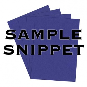 Sample Snippet, Colorplan, 270gsm, Royal Blue