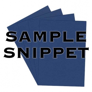 Sample Snippet, Colorplan, 350gsm, Royal Blue