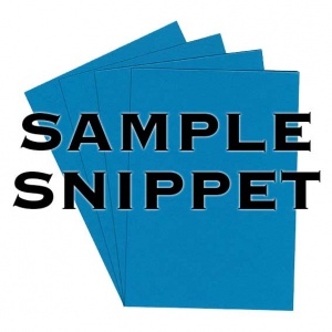 Sample Snippet, Colorplan, 135gsm, Tabriz Blue