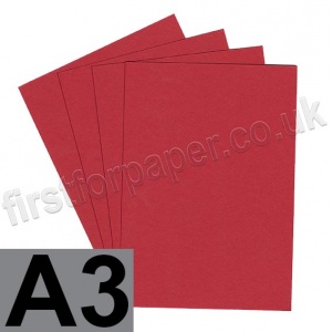 Colorplan, 350gsm,  A3, Vermilion - 50 sheets