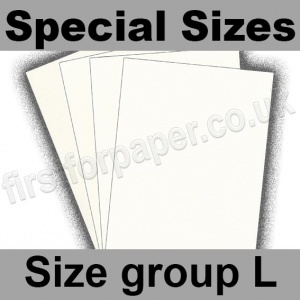 Conqueror Textured Laid, 300gsm, Special Sizes, (Size Group L), High White