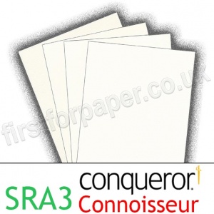 Conqueror Connoisseur, 110gsm, SRA3, Soft White