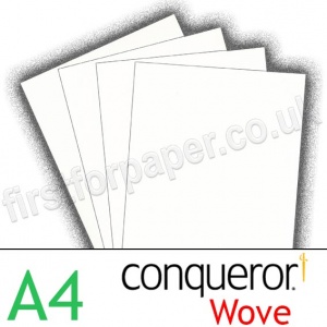 Conqueror Smooth Wove, 120gsm, A4, Brilliant White