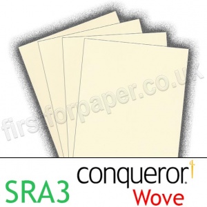 Conqueror Smooth Wove, 300gsm, SRA3, Cream