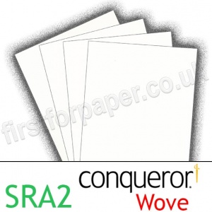 Conqueror Smooth Wove, 300gsm, SRA2, Diamond White