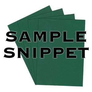 Sample Snippet, Colorset, 270gsm, Evergreen