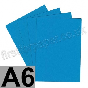 Colorset Recycled Card, 350gsm,  A6, Light Blue