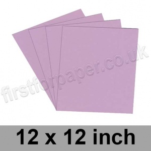 Colorset Recycled Card, 350gsm, 305 x 305mm (12 x 12 inch), Orchid