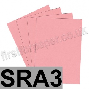 Colorset Recycled Paper, 120gsm, SRA3, Pink Ice