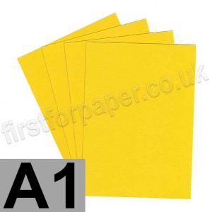 Colorset Recycled Paper, 120gsm, A1, Solar - per 50 sheets