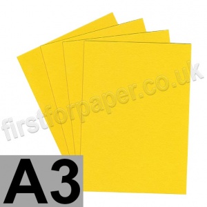 Colorset Recycled Card, 350gsm,  A3, Solar
