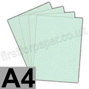 Clearance Coloured Card, 350gsm, A4, Spearmint - 10 Sheets