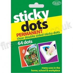 County Permanent Double Sided Sticky Dots