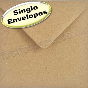Abbey, Fleck Kraft Recycled Envelope, 146 x 146mm