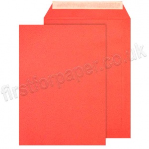 Calypso Colour Envelopes, Peel & Seal, C4 (324 x 229mm), Bright Red - Box of 250