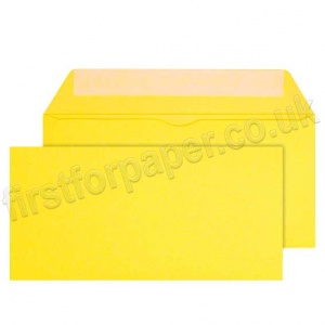 Calypso Colour Envelopes, Peel & Seal, DL (110 x 220mm), Daffodil - Box of 500