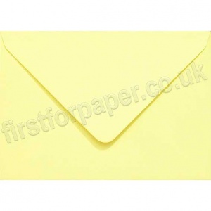 Colorset Recycled Gummed Envelopes, C6 (114 x 162mm) Lemon