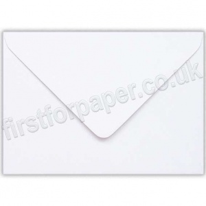 Colorset Recycled Gummed Envelopes, C6 (114 x 162mm) White