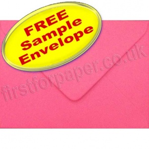 Sample Spectrum Envelope, 125 x 175mm, Fuchsia Pink