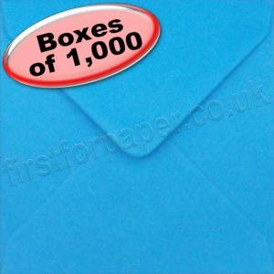 Spectrum Greetings Card Envelope, 130 x 130mm, Kingfisher Blue - 1,000 Envelopes