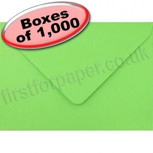 Spectrum Greetings Card Envelope, C6 (114 x 162mm), Fern Green - 1,000 Envelopes