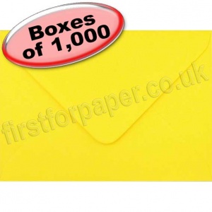 Spectrum Greetings Card Envelope, C6 (114 x 162mm), Sunflower - 1,000 Envelopes