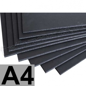 A4, Black 5mm Foam Board