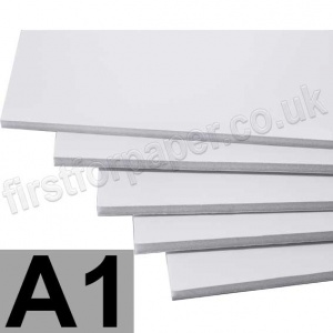 A1, White 5mm Foam Board