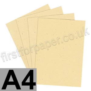Harrier Speckled Paper, 100gsm, A4, Cream - 50 sheets