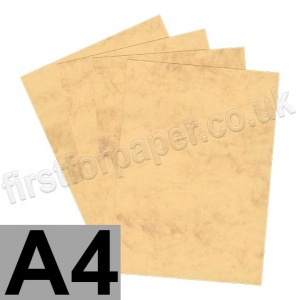 Marlmarque, 200gsm, A4, Grecian Tan - Pack of 10 sheets