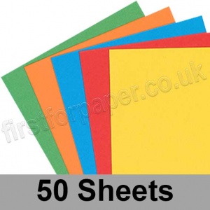 Pegasi, Thin Card Pack, Bright Shades, 12 x 12 inch, 50 sheets